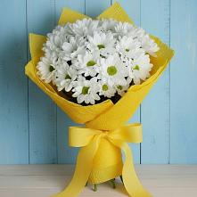 Букет цветов из:  Хризантемы #REPLACE_PRED# Алмазном