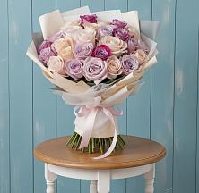 Букет цветов из:  Розы #REPLACE_PRED# Алмазном