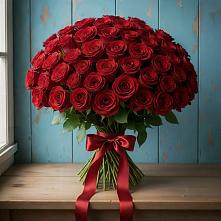 Букет Красные розы Блэк Меджик #REPLACE_PRED# Алмазном