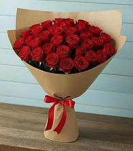 Букет Красные розы Милано #REPLACE_PRED# Алмазном