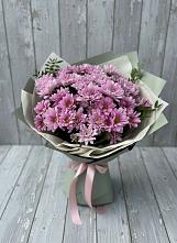 Букет цветов из:  Хризантемы в Алмазном