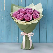 Розы Фёрст Леди в Алмазном Букет Розы Фёрст Леди в Алмазном