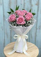 Букет цветов из:  Розы в Алмазном