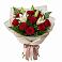 Букет цветов из: Лилии и Розы в Алмазном