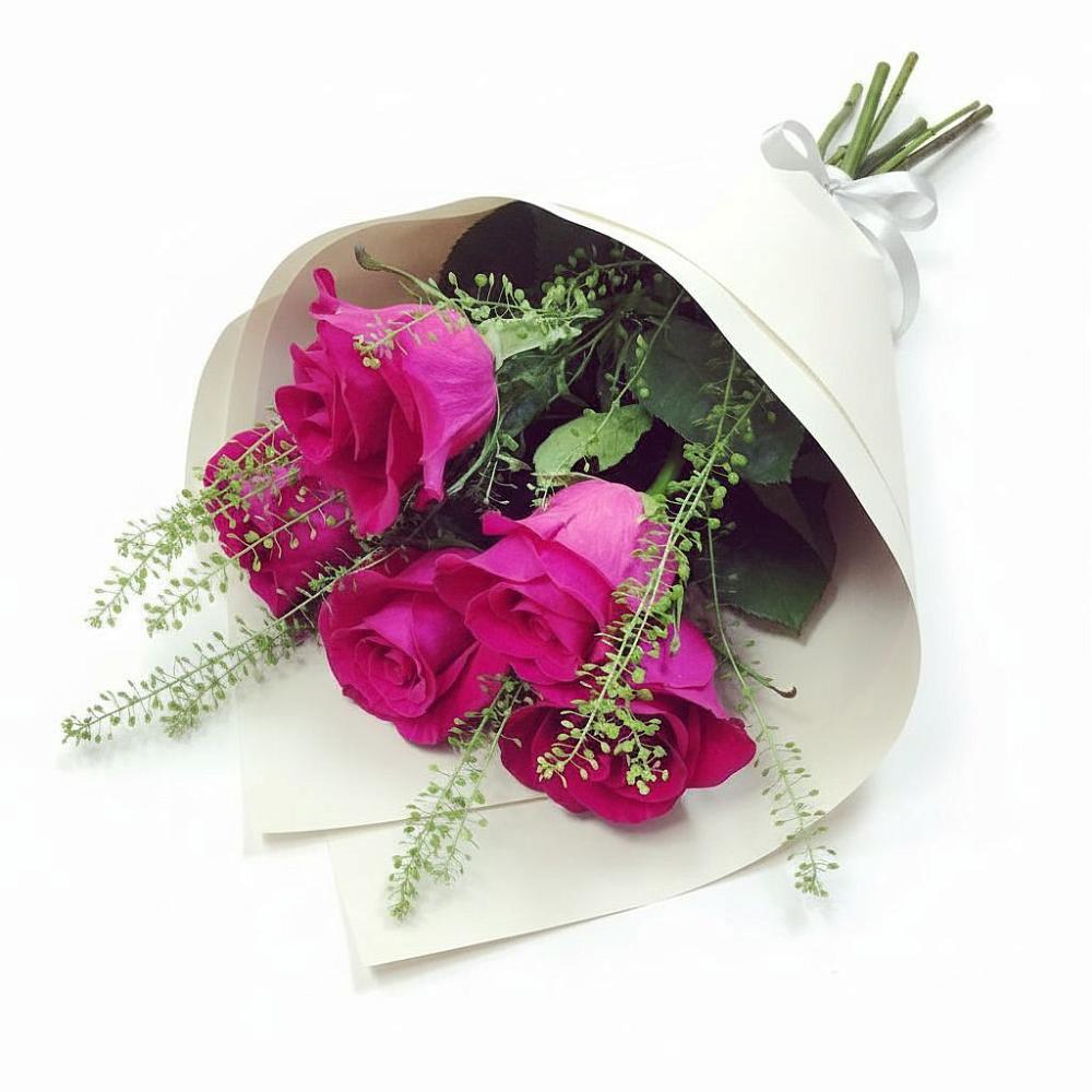 Букет цветов из: Розы в Алмазном