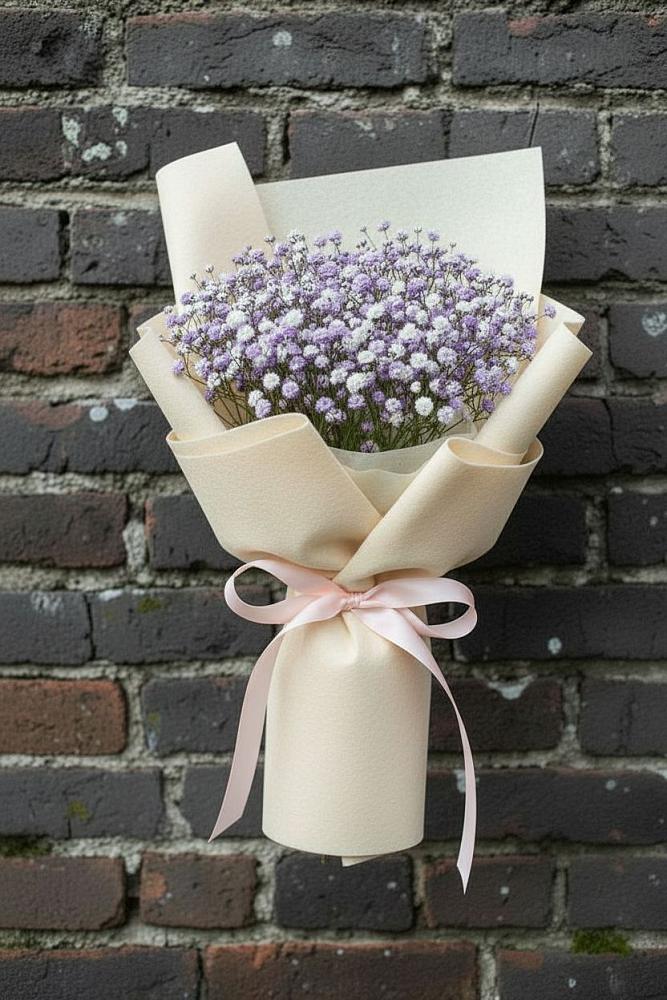 Букет цветов из: Гипсофила в Алмазном