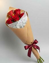 Букет цветов из:  Розы в Алмазном