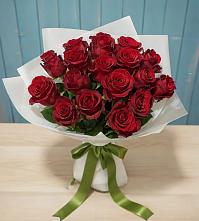 Букет Красные розы в Алмазном