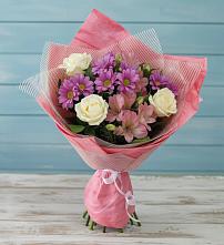 Букет цветов из:  Герберы в Алмазном