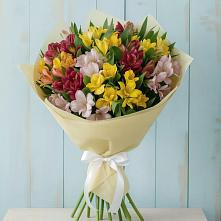Букет цветов из:  Альстромерии в Алмазном