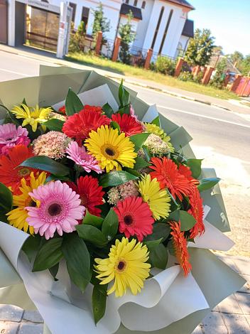 Букет цветов из: Герберы в Алмазном