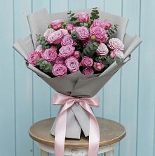 Букет цветов из:  Розы в Алмазном